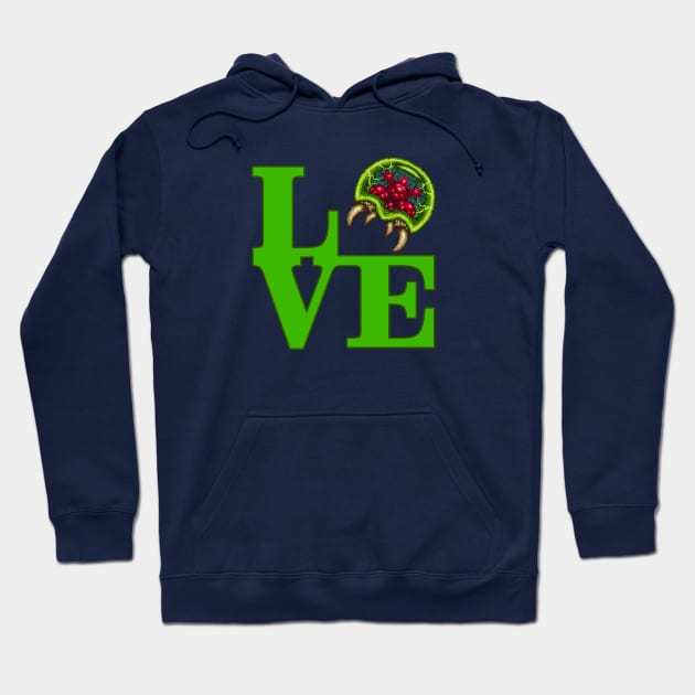 Larva Love Hoodie by PlatinumBastard